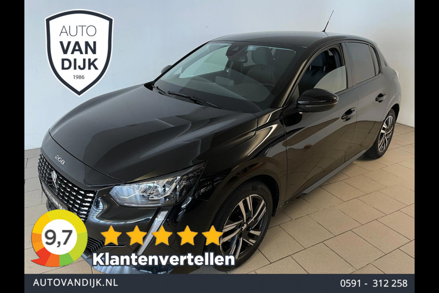 Peugeot 208 1.2 PureTech Allure AIRCO CLIMA NAVI VIA APP BLUETOOTH CRUISE VELGEN PRIVACY APPLE CARPLAY ZEER NETTE AUTO