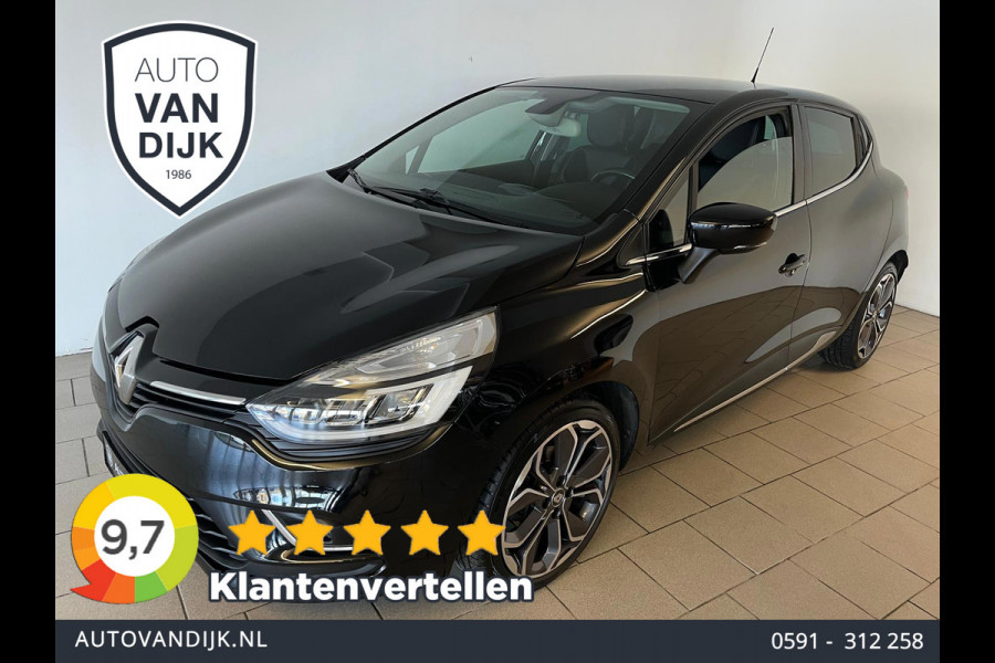 Renault Clio 0.9 TCe Intens AIRCO CLIMA NAVI CRUISE LED HALF LEER PRIVACY GLAS VELGEN NIEUWSTAAT