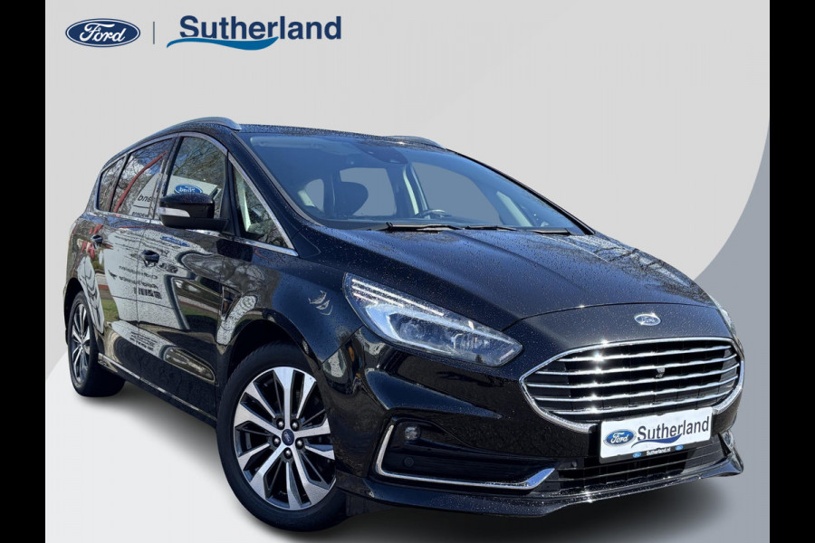 Ford S-Max 2.5 FHEV Titanium 190pk | AGR-stoelen | Adaptive cruise control | Sony audio | Achteruitrijcamera | Stoelverwarming | SYNC 3 Navigatie | Complete historie