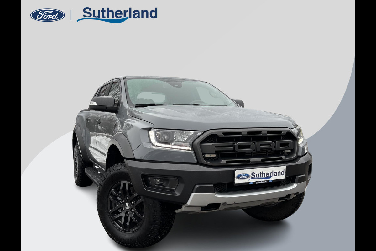 Ford Ranger 2.0 EcoBlue Raptor | SCI | 213pk | Rollertop | Trekhaak | Camera | Stoelverwarming | 2.500kg Trekgewicht