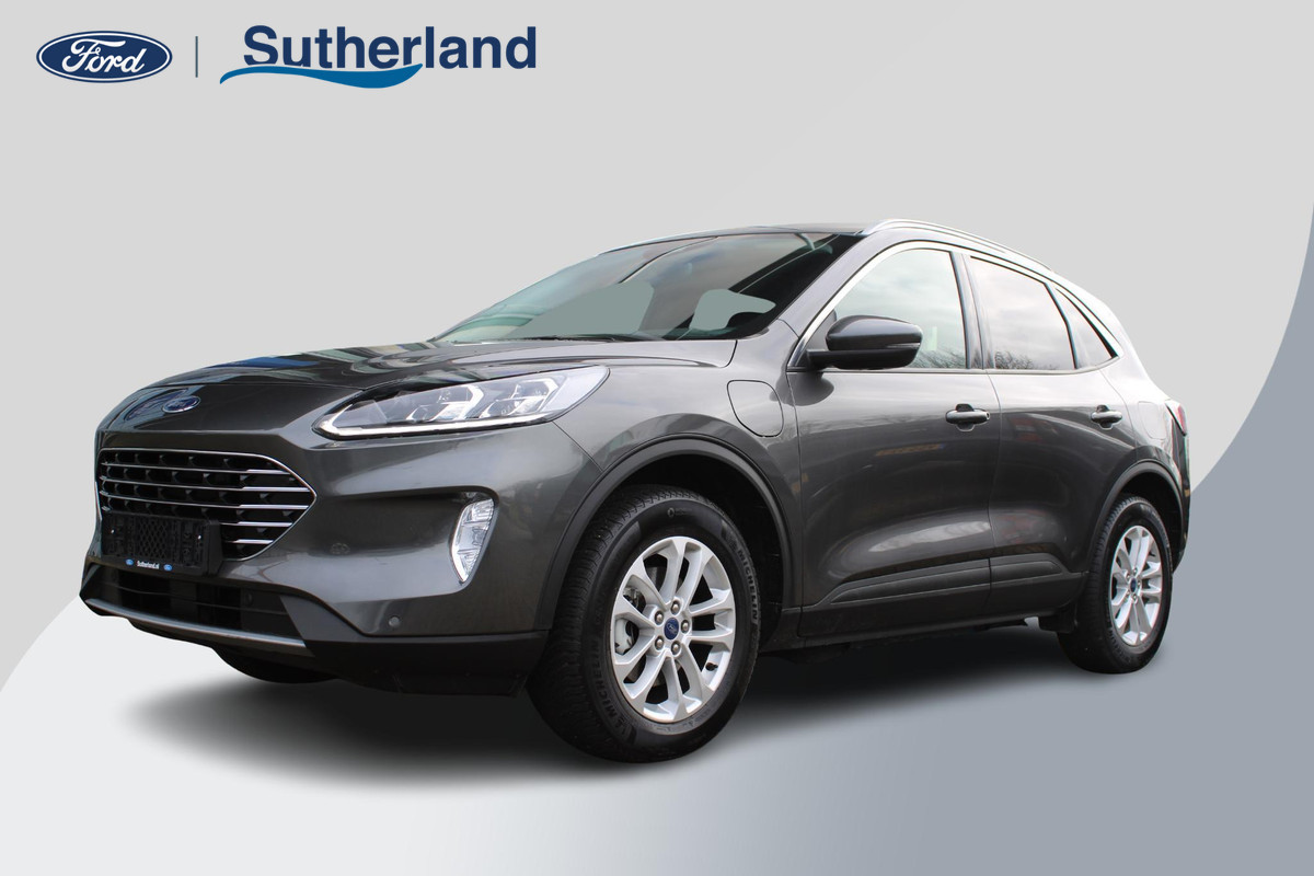 Ford Kuga 2.5 PHEV Titanium X |SCI|225pk | Winterpack | Elek. Achterklep | B&O Play | Half Leder | Michelin Cross Climate | 1.500kg Trekgewicht