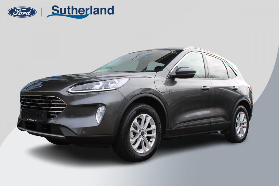 Ford Kuga 2.5 PHEV Titanium X |SCI|225pk | Winterpack | Elek. Achterklep | B&O Play | Half Leder | Michelin Cross Climate | 1.500kg Trekgewicht