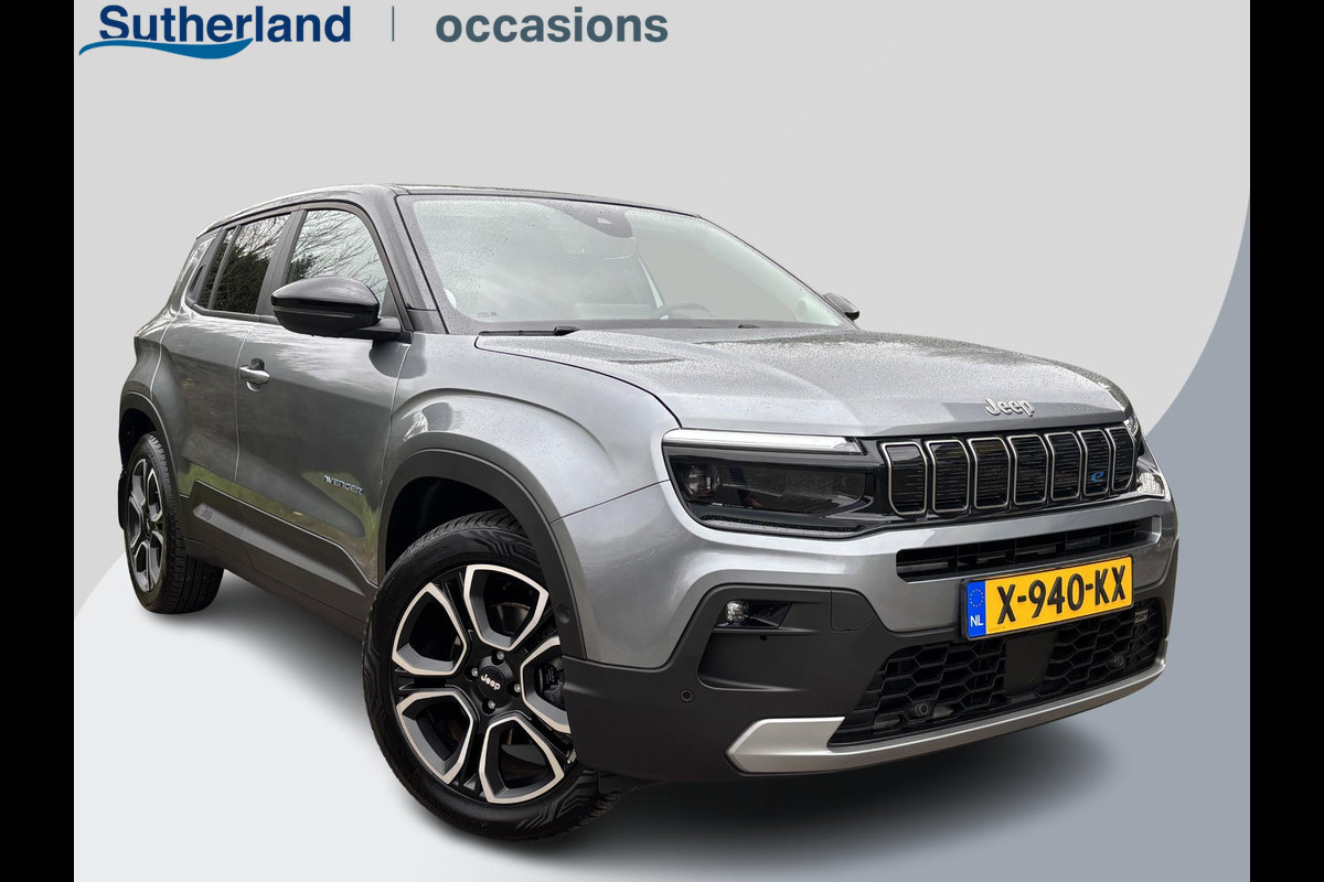 Jeep Avenger Summit 54 kWh 156pk Automaat | Adaptieve Cruise | Achteruitrijcamera | Elektrische Achterklep
