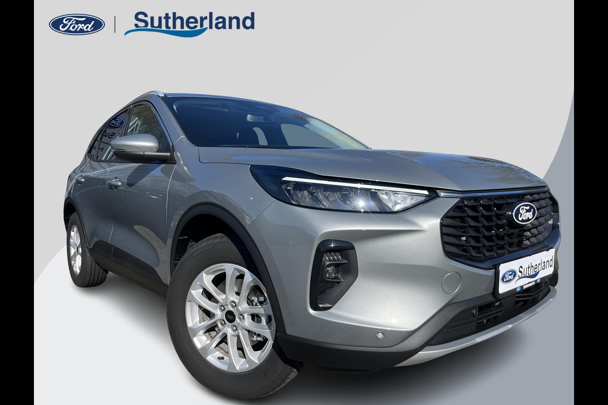 Ford Kuga 2.5 PHEV Titanium | SCI | 243pk Ford Voorraad  |  Wegklapbare Trekhaak | Solar Silver | Incl 6.000,- Voordeel !