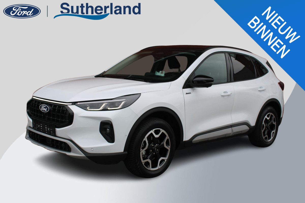 Ford Kuga 2.5 FHEV Active X 190pk | Driver Assistance Pack | 4WD | Technology Pack | 2.100kg Trekgewicht | Winterpack | Panoramadak | All Weather Banden | Geen stekker nodig