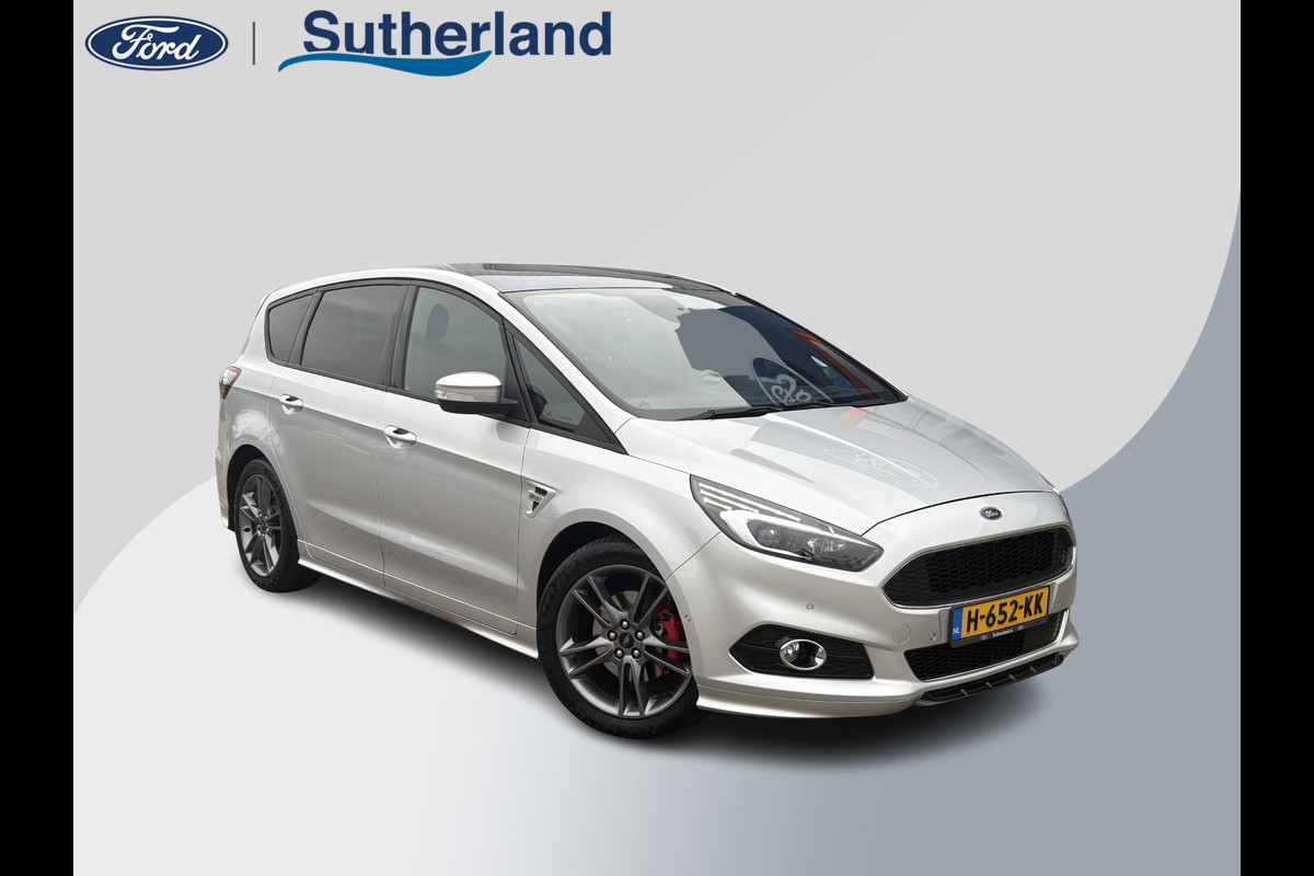 Ford S-Max 2.0 Ecoblue Bi-Turbo ST-Line 240pk | Panoramadak | Full LED | Adaptieve Cruise | Stoelverwarming | Trekhaak | Voorruit verwarming |
