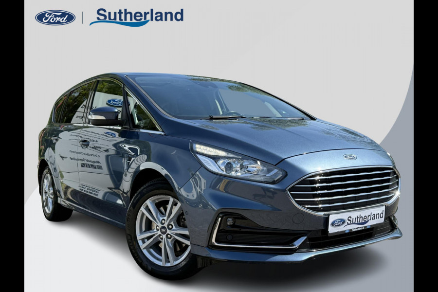 Ford S-Max 2.5 FHEV Titanium 7pers 190pk | Panoramadak | Achteruitrijcamera | Stoelverwarming | Ambient Lightning | SYNC 3 Navigatie
