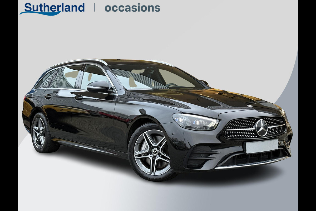 Mercedes-Benz E-Klasse Estate 300 e AMG Line PHEV | Elek. Wegklapbare Trekhaak | Open dak | Multibeam | Stoelverwarming | Achteruitrijcamera | Adaptive Cruise Control