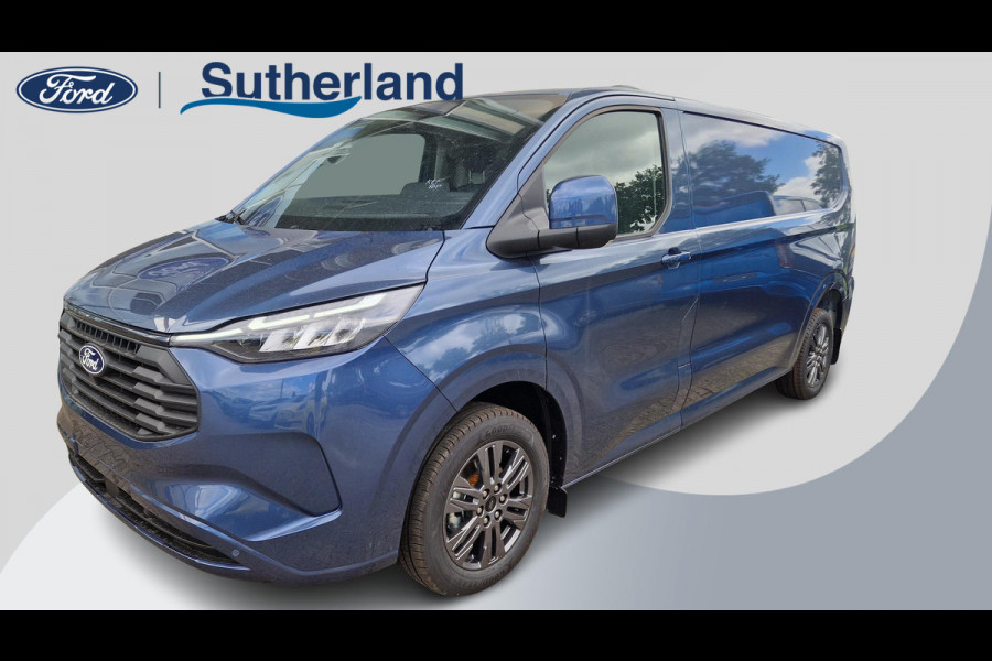 Ford Transit Custom 320 2.5 PHEV L2H1 Limited | 233pk | Driver Assistance pack Premium | Wegklapbare Trekhaak | Verwarmd Stuurwiel | 17 inch Licht metalen Velgen | B&O Speakers
