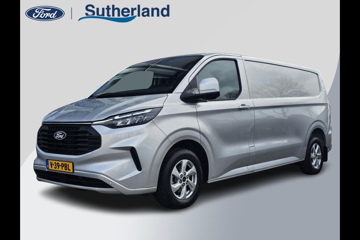 Ford Transit Custom 300 2.0 TDCI L2H1 Limited 170 PK Automaat | Dodehoekdetectie | Adaptive cruise control | Camera | LED | Virtual cockpit | Zéér complete auto