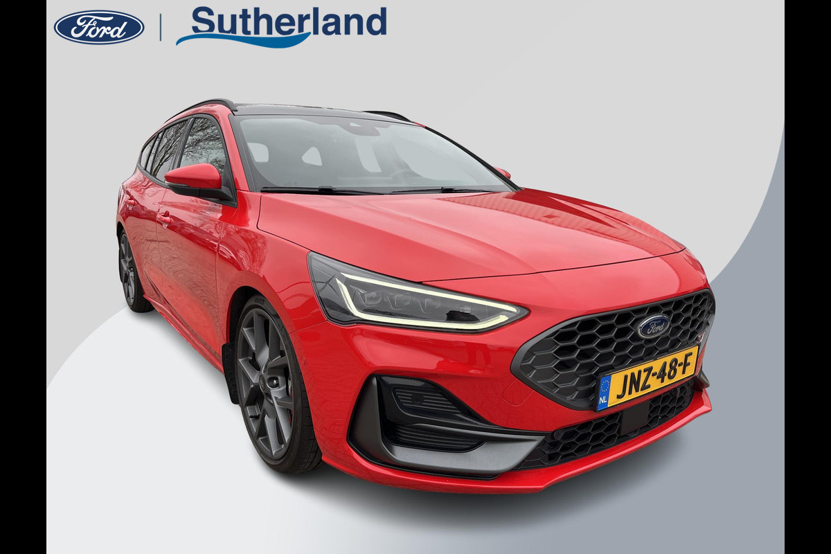 Ford FOCUS Wagon 2.3 EcoBoost ST-X Automaat 280pk! | Panoramadak | Afneembare trekhaak | Winter Pack | Standkachel | AGR-stoelen | Bang&Olufsen | Elektrische achterklep | Head up Display | Matrix LED