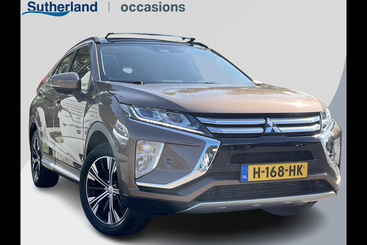 Mitsubishi Eclipse Cross 1.5 DI-T 4WD First Edition 163pk Automaat | Adaptieve Cruise | Head Up Display | Full Leder | | Panorama dak | Stoelverwarming | 1.600kg Trekgewicht!