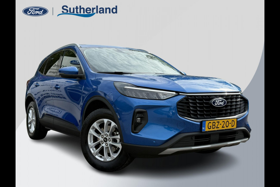 Ford Kuga 2.5 PHEV Titanium | 243pk | Nieuw Model | 2.100 kg trekgewicht | Winter Pack | Desert Island Blue