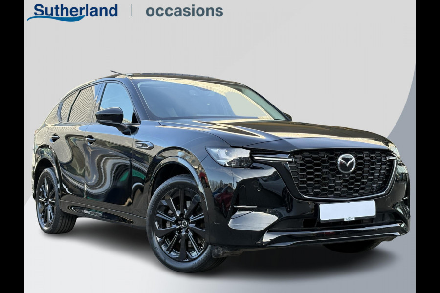 Mazda CX-60 2.5 e-SkyActiv PHEV Homura | Dealer onderhouden | Panoramadak | Adaptive Cruise | 360 Camera | Elek. Achterklep | Stoel- Verwarming & Ventilatie | BTW Auto |