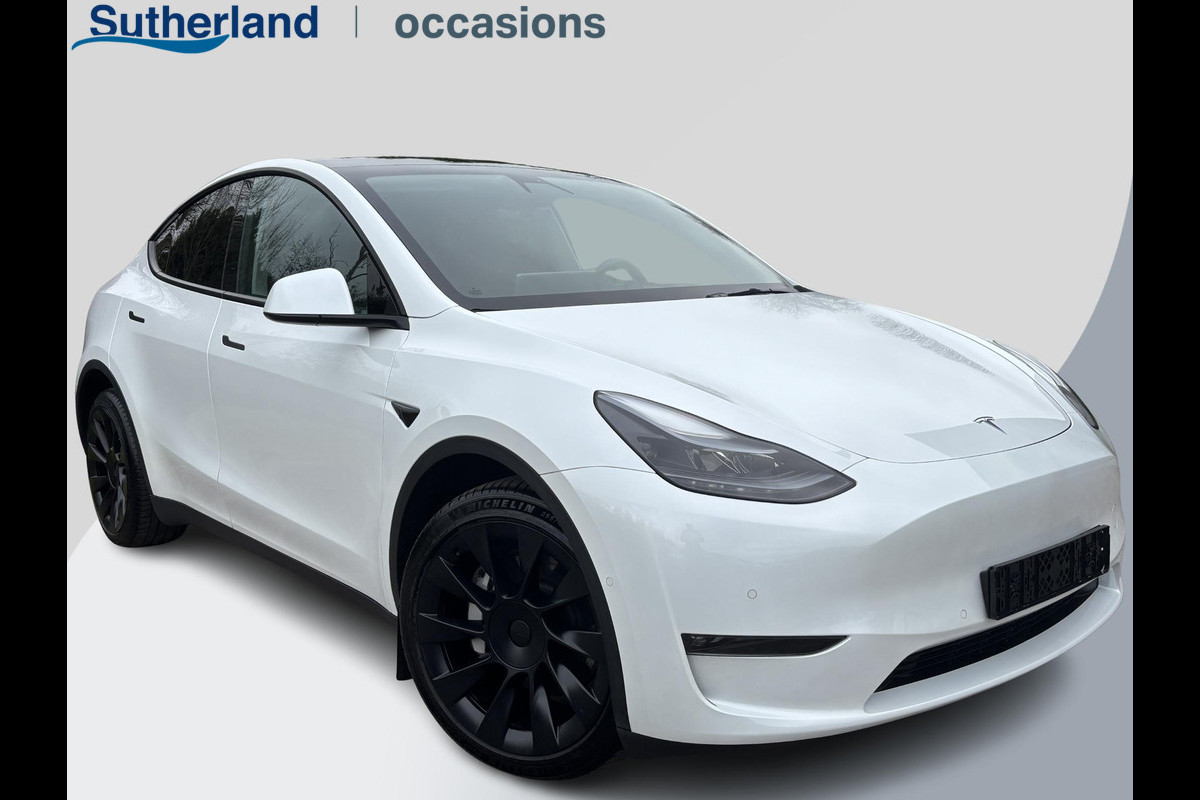 Tesla Model Y Long Range AWD 75 kWh | Camera | SOH 94%  | Elektrische klep | Stoelverwarming | Panoramadak | Lederen bekleding |