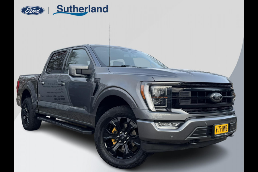 Ford USA F-150 5.0 V8 SuperCrew Lariat | SCI | 401pk | Automaat | 5 persoons  | Grijs kenteken | Lederen Bekleding | Trekhaak | LPG | 4x4 | 3.500kg Trekgewicht