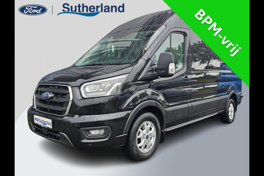 Ford Transit 350 2.0 TDCI L3H3 Limited 185pk Automaat | Xenon | Trekhaak | Navigatie | Camera | Stoelverwarming