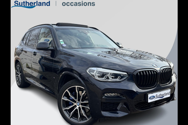 BMW X3 xDrive30e M Sport | Plug-in Hybride | PHEV | Volle uitrusting | 20 inch |  Panoramadak | Trekhaak | Harman/kardon | 360 graden camera | Leder Vernasca Schwarz | Elektrische stoelen met memory functie | M pakket | Sportstoelen | Stoelverwarming| Adaptive Led | Head Up Display | Keyless entry | Elektrische achterklep | Adaptive cruise control | Dodehoeksensoren | Digitaal instrumentenpaneel SCI |