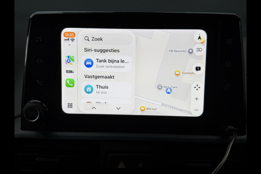 Peugeot Partner 1.5 BlueHDI 131PK Euro 6 Premium Cruise control/CarPlay/Navigatiesysteem