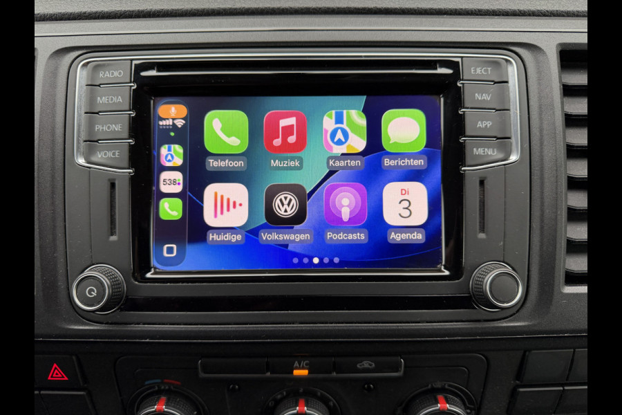 Volkswagen Transporter 2.0 TDI 150PK Euro 6 L2H1 DC Comfortline Plus CarPlay/Cruise control/trekhaak