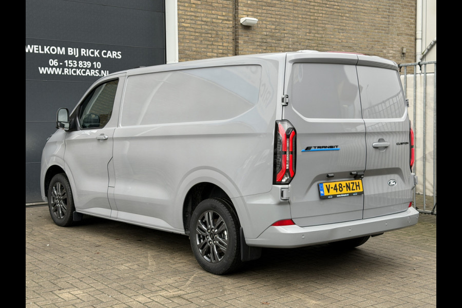 Ford E-Transit Cust. 320 L1H1 Limited 65 kWh/ 218 PK Direct leverbaar/stoel&stuur verwaming/B&O/ Camera