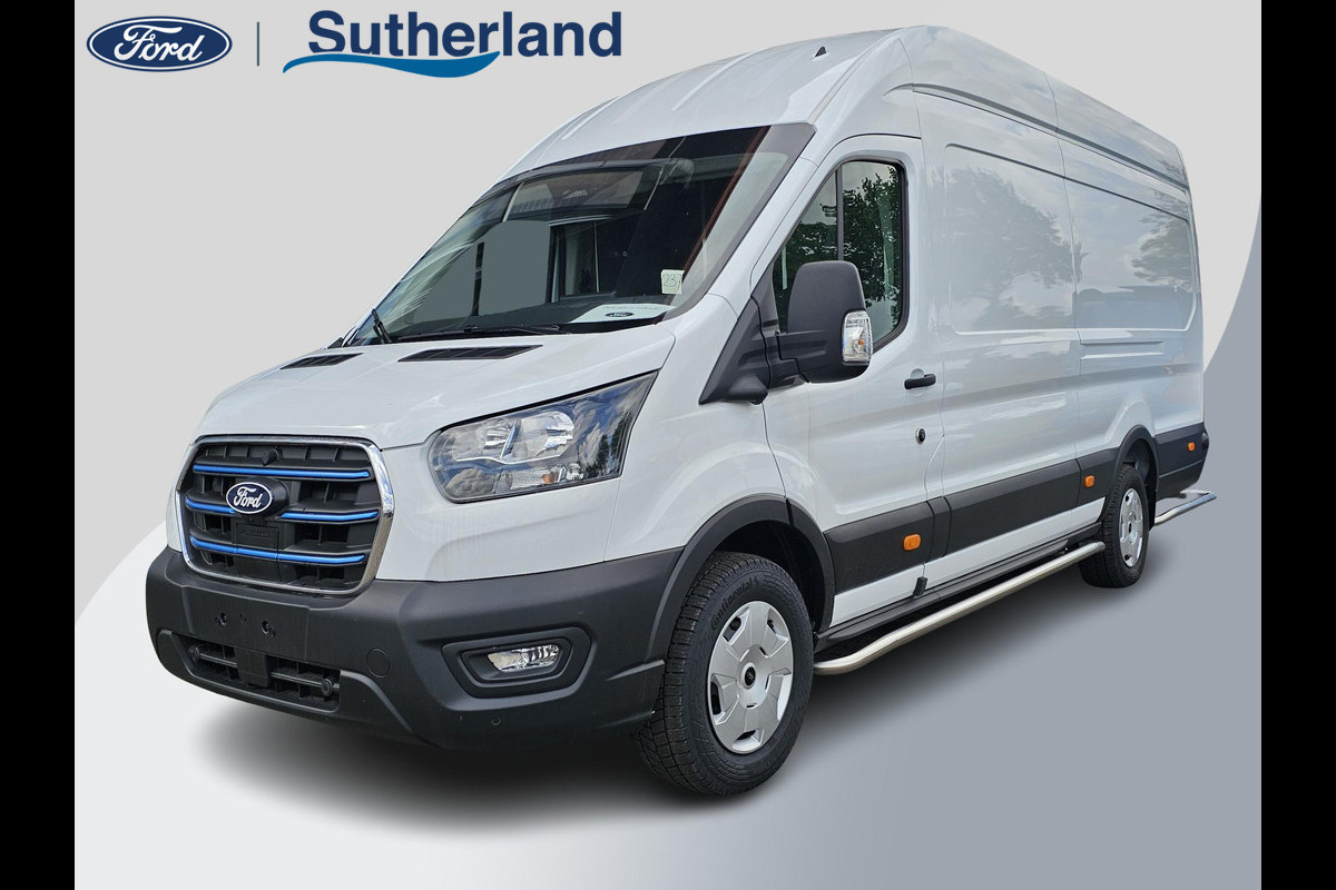Ford E-Transit Bestelauto 350 L4 Trend 184pk Elektrisch Ford Voorraad | PRIJS o.b.v. SUBCONTRACTOR | Volledige inrichting | Side bars | Doorloopfunctie cabine | Subco |