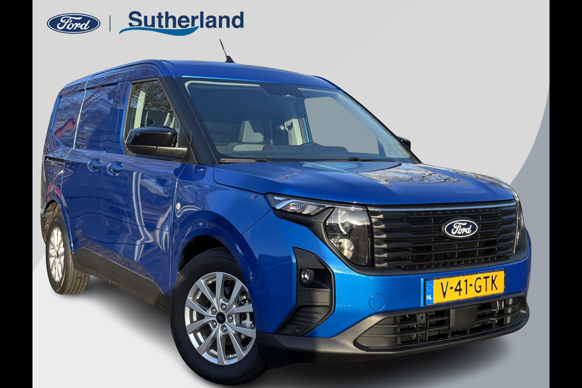 Ford Transit Courier 1.0 EcoBoost Limited | 125pk Automaat | Trekhaak | Achteruitrijcamera | Stoelverwarming | Lichtmetaal