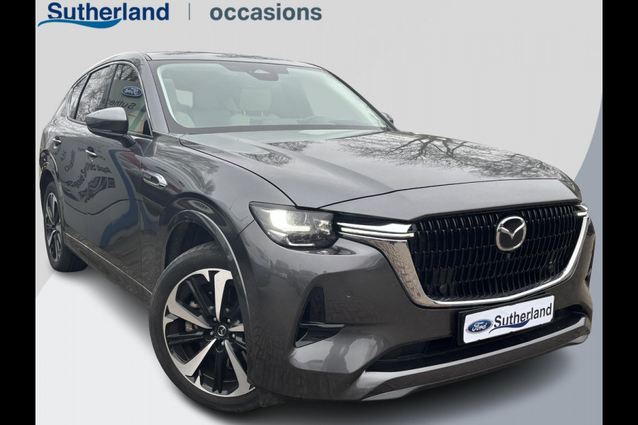 Mazda CX-60 2.5 e-SkyActiv PHEV Takumi | Panoramadak / Kanteldak (Glas) |  360 graden camera | Achteruitrijcamera | Stoelverwarming |  Adaptieve Cruise Control