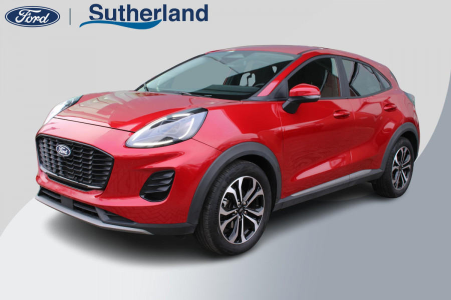 Ford Puma 1.0 EcoBoost Hybrid Titanium 125pk | SYNC 4 Navigatie | Winterpack | Reserve Wiel | Achteruitrijcamera