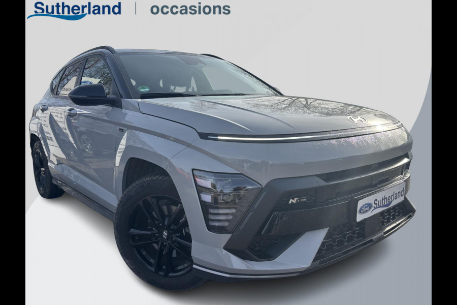 Hyundai Kona 1.6 T-GDI N Line 199pk versie! | Uniek in NL | Stoelverwarming | Adaptive Cruise Control | Elektrsich verstelbare stoelen | Dealer odnerhou