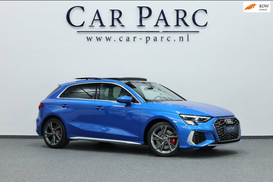 Audi S3 Sportback 2.0 TFSI quattro 310+PK LED/B&O/PANO/SFEER/ALCANTARA+S.VERWARMING+MASSAGE/18" LMV/CAM/LINE/ACC/12 MND GARANTIE!