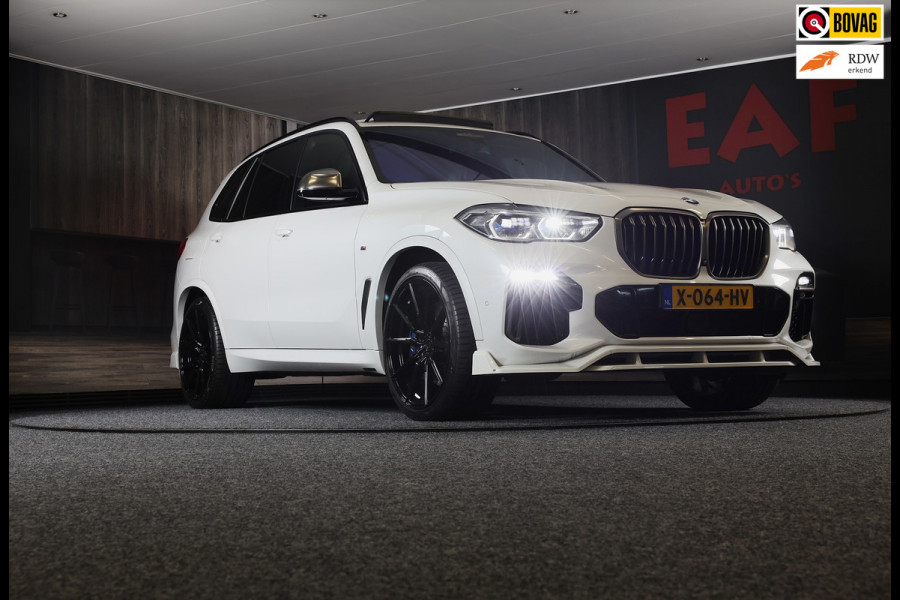 BMW X5 M50d M Line / 7 Persoons / Massage / HK / Head Up / Acc / Lane Assist / Leder / Luchtvering / Open Pano / Trekhaak / 22 Inc