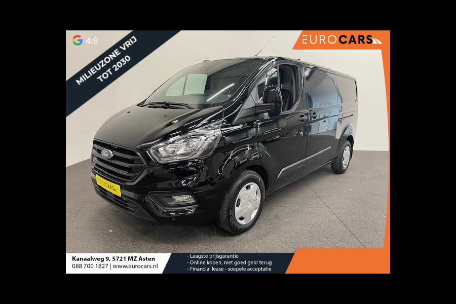 Ford Transit Custom 300 2.0 TDCI L2H1 Trend Carplay Trekhaak Stoelverwarming Adaptive Cruisecontrol 2x Schuifdeur Parkeersensoren