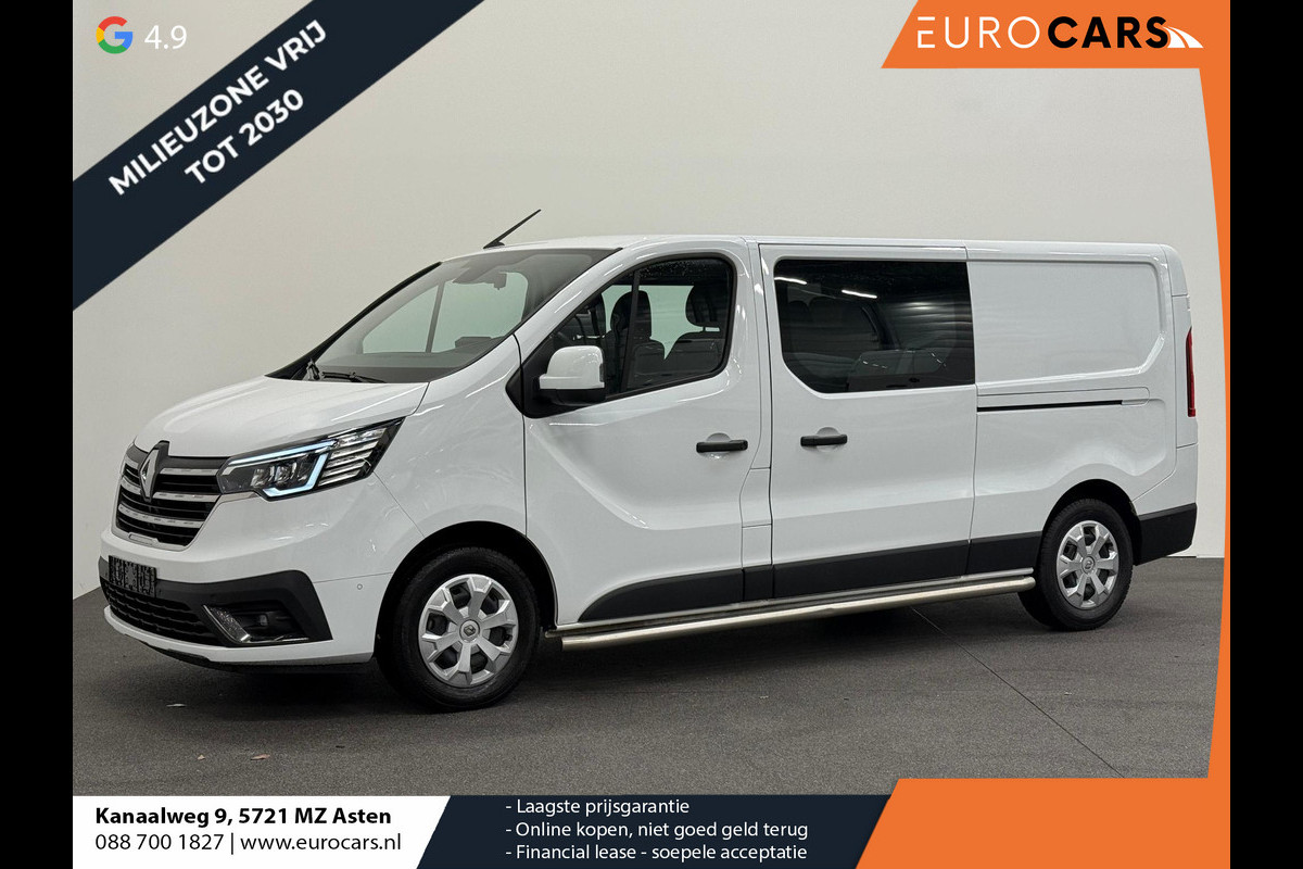 Renault Trafic 2.0 DCI 150PK L2H1 Dubbele Cabine Work Edition Airco Cruise Control Navi Parkeersensoren Voor & Achter Camera
