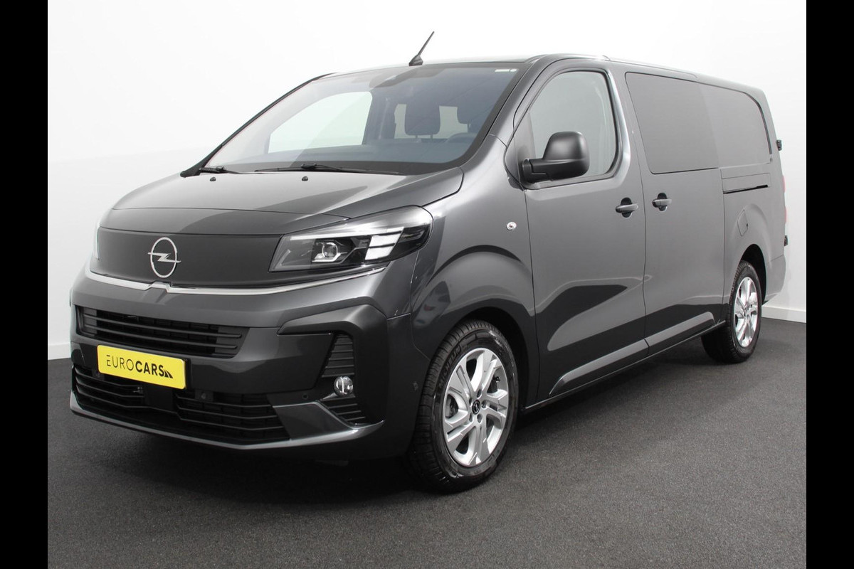Opel Vivaro 2.0 Diesel 180 S&S L3 Automaat Dubbele Cabine 2 schuifdeuren Android Auto/Apple CarPlay Navigatie Keyless Entry&Start Climate Control Camera Cruise Control Houten afwerking laadruimte Trekhaak lichtmetalen velgen