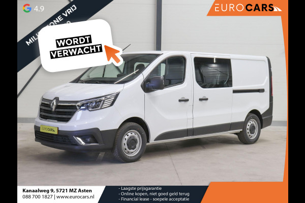 Renault Trafic 2.0 Blue dCi 150PK T30 L2H1 Advance Dubbele Cabine Airco Bluetooth Camera Cruise PDC Trekhaak