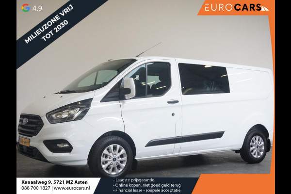 Ford Transit Custom 300 2.0 TDCI L2H1 Trend Dubbele Cabine Airco Cruise Control Bluetooth Navi Trekhaak