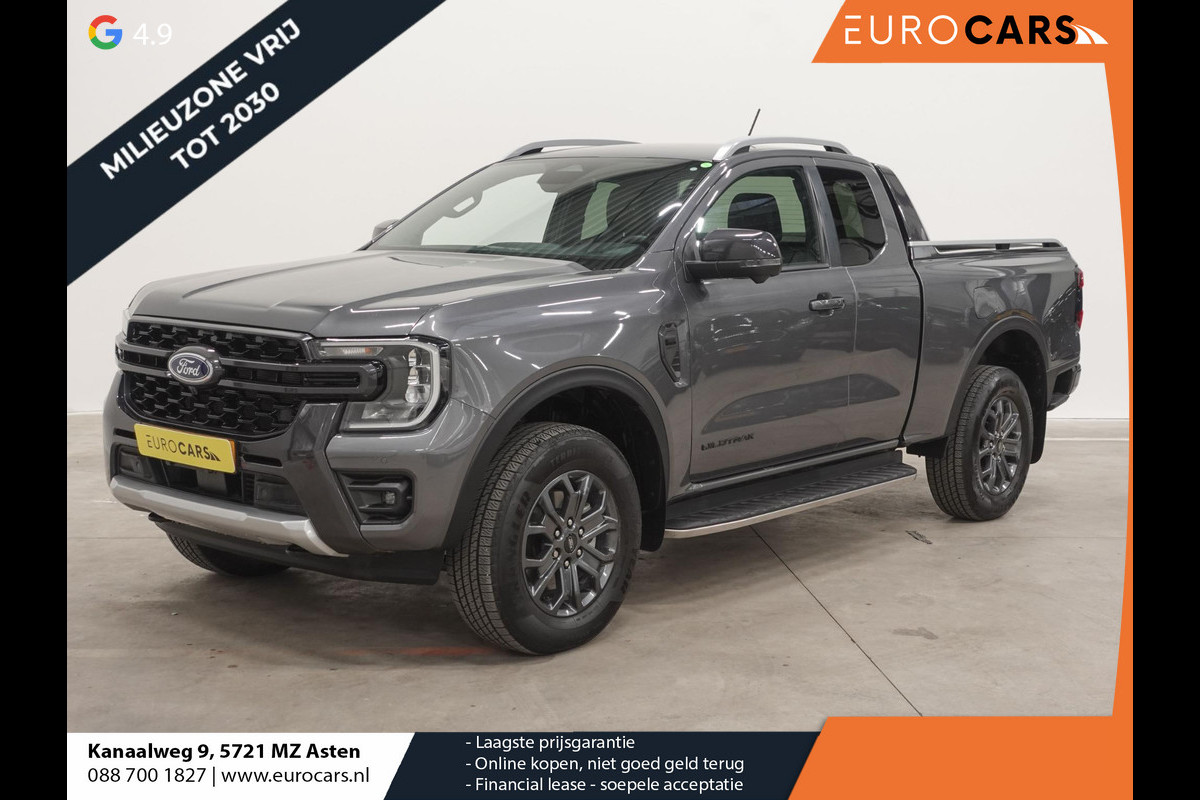 Ford Ranger 2.0 EcoBlue Wildtrak Supercab Automaat Airco Trekhaak Cruise Control Apple Carplay/Android Auto