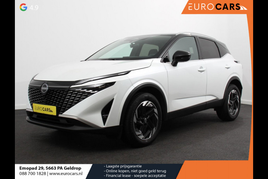Nissan QASHQAI 1.3 MHEV Automaat N-Connecta Navigatie Climate Control Sfeerverlichting Camera 360 Led Dab Verwarmde voorstoelen Adaptive Cruise Control Digitale Cockpit Lichtmetalen Velgen