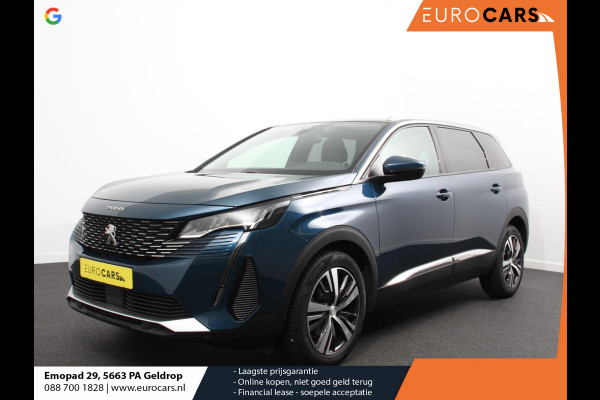 Peugeot 5008 1.2 PureTech 130pk Automaat Allure Pack 7-zits | Navigatie | Apple Carplay/Android Auto | Climate Control | Cruise Control | Virtual cockpit | PDC VA + Camera | Zonneschermen achter | Keyless Go | Full LED  18” LM Velgen