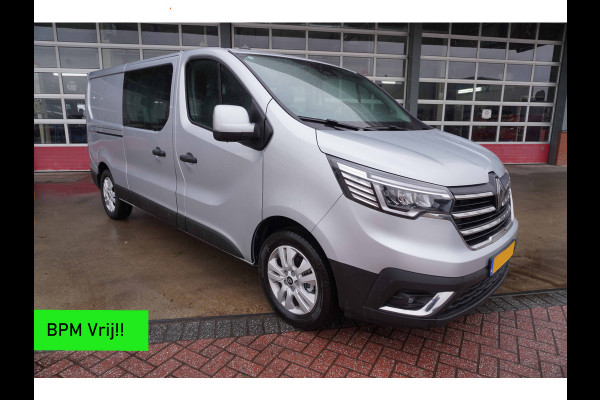 Renault Trafic 2.0 Blue dCi 130PK T29 L2H1 Advance Dubbelcabine nr.V154 | Airco | Cruise | Camera |Trekhaak | Apple CP- Android auto | 17"LM Velgen