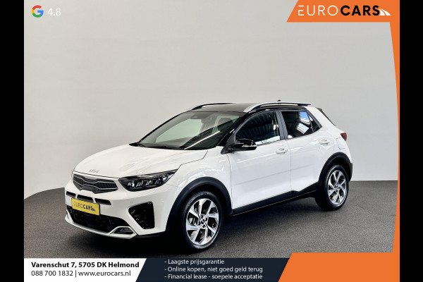 Kia Stonic 1.0 T-GDi MHEV GT-Line Navigatie Apple Carplay/Android Auto Camera Parkeersensoren Cruise Control Stoel- en stuurverwarming Half leder Climate Controln Lichtmetalen velgen
