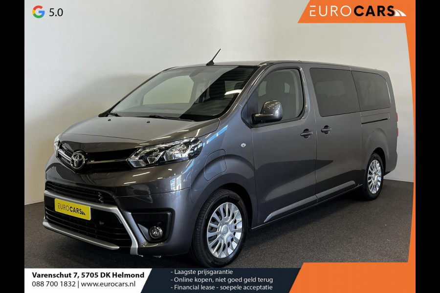 Toyota PROACE Electric Verso Long Extra Range Cool 75 kWh 9persoons PERSONENBUS Climate Control Apple Carplay Android Auto Parkeer sensoren Cruise Control Bumpers in kleur
