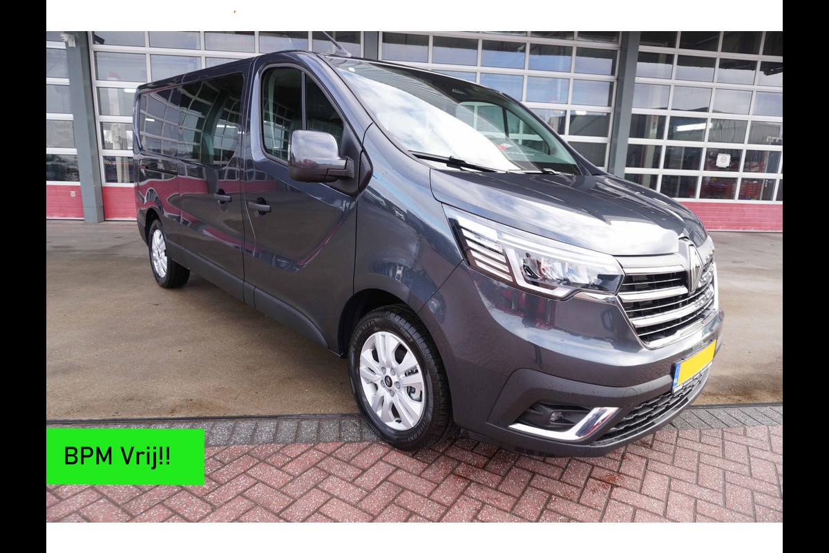 Renault Trafic 2.0 Blue dCi 130PK T29 L2H1 Advance Dubbelcabine nr.V118 | Airco | Cruise | Camera |Trekhaak | Apple CP- Android auto | 17"LM velgen