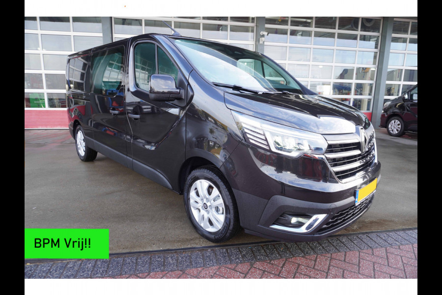 Renault Trafic 2.0 Blue dCi 130PK T29 L2H1 Advance Dubbelcabine nr.V159 | Airco | Cruise | Camera |Trekhaak | Apple CP| Betimmering | 17"LM Velgen