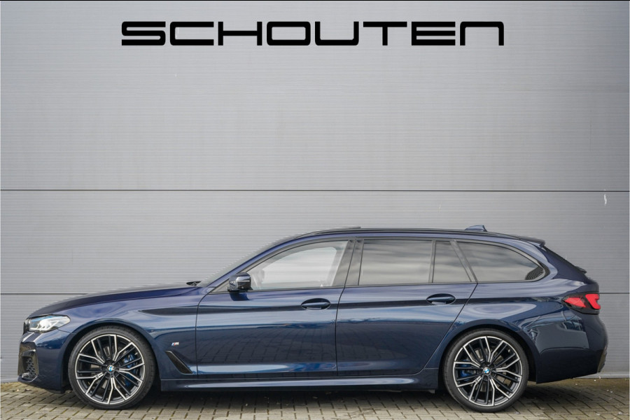 BMW 5 Serie Touring 530i High Executive M-Sport Pano Laser ACC H/K Memory 20"