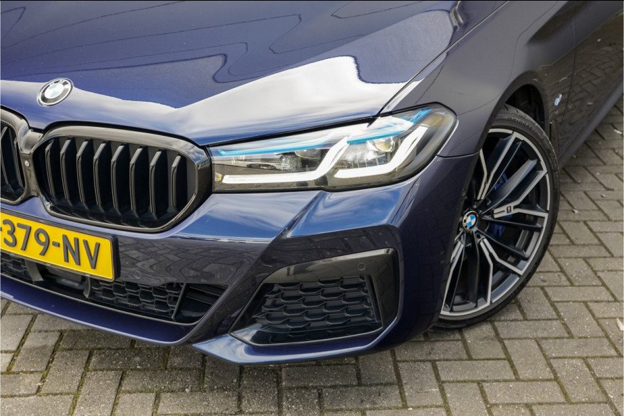 BMW 5 Serie Touring 530i High Executive M-Sport Pano Laser ACC H/K Memory 20"