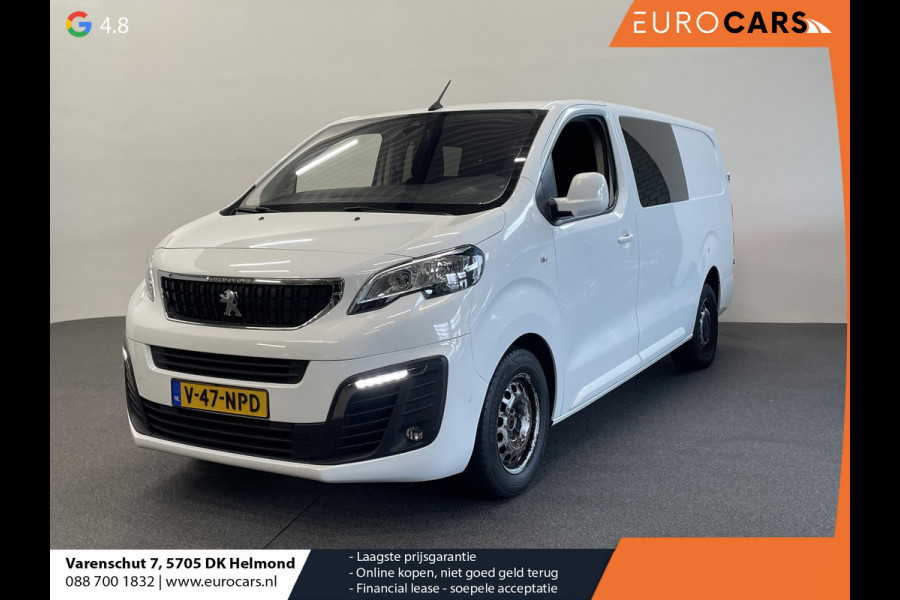 Peugeot Expert 2.0 BlueHDI 120 L3H1 Asphalt Dubbele Cabine Automaat Trekhaak Navigatie Apple Carplay/Android Auto Parkeersensoren Cruise Control Airco