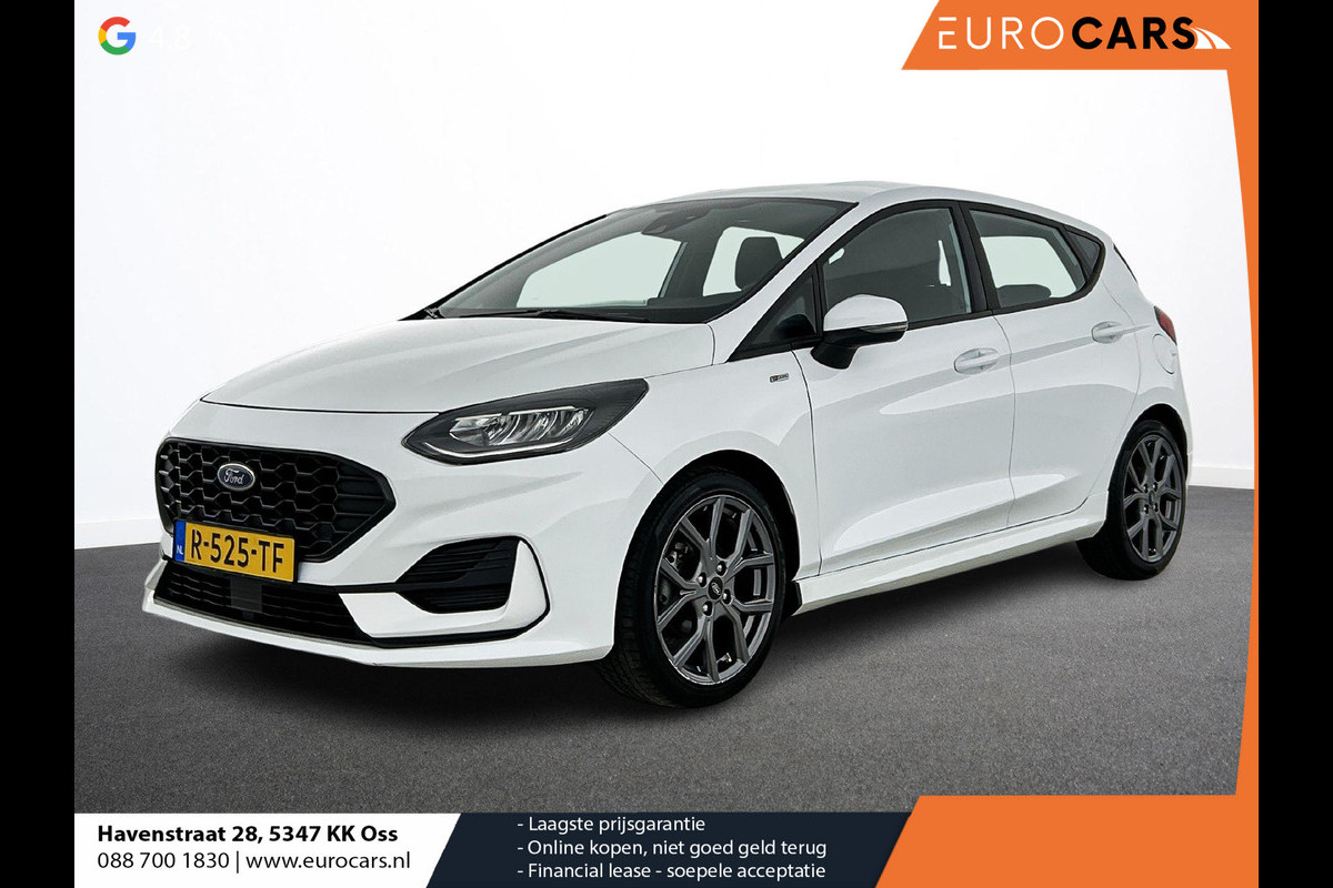 Ford Fiesta 1.0 EcoBoost Hybrid ST-Line | Navigatie | Apple Carplay/Android Auto | Parkeersensoren achter | Cruise Control | Climate Control | Lichtmetalen velgen