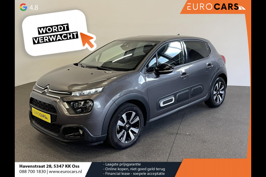 Citroën C3 1.2 PureTech 110pk Automaat Max | Airco | Navigatie | Apple carplay / Android Auto | Parksensoren | Lichtmetalen Velgen